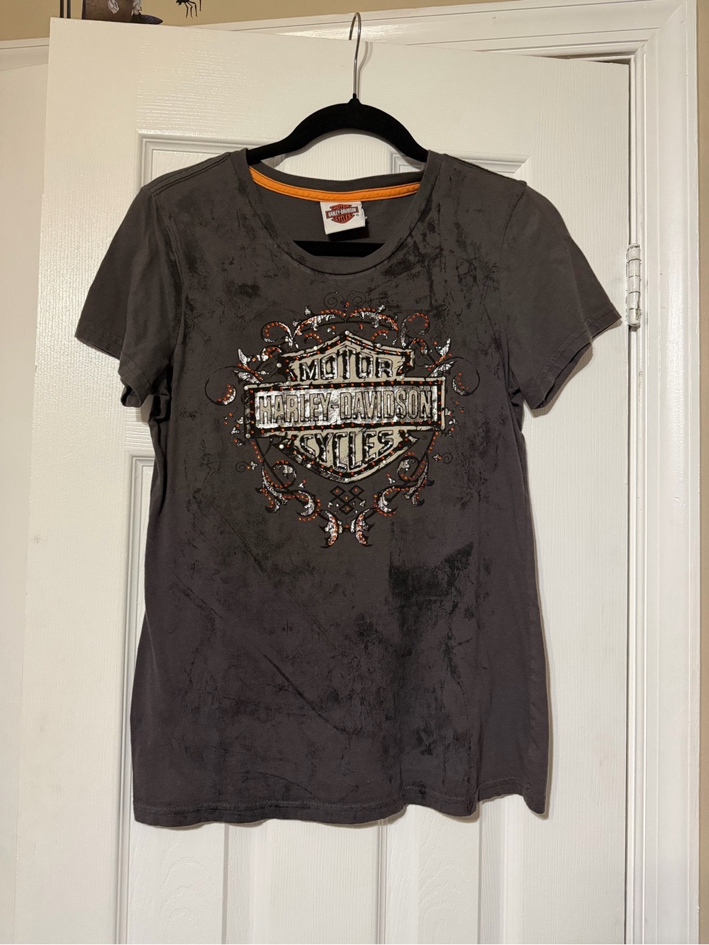 💜 Harley Davidson Gray Shirt